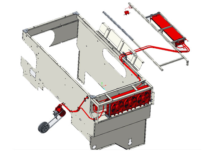  收获机械系列空调CXL008